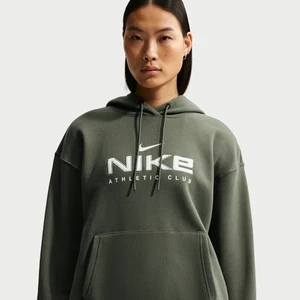 Damska bluza z kapturem o kroju oversize Nike Phoenix Fleece - Zieleń