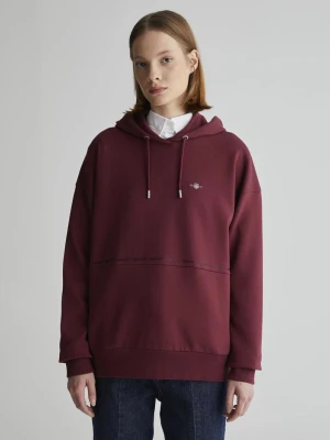 Damska bluza z kapturem oversize GANT