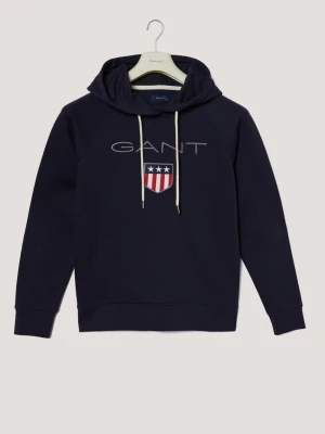 Damska Bluza z Kapturem z Motywem Archive Shield GANT