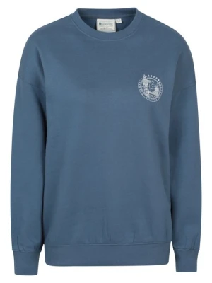 Damska bluza z nadrukiem London - Navy Mountain Warehouse