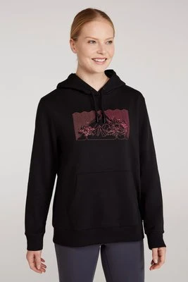 Damska bluza z nadrukiem ombre — góry - Black Mountain Warehouse