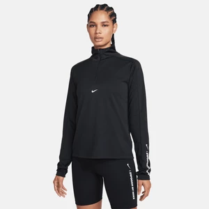 Damska bluza z zamkiem 1/4 Dri-FIT Nike Pacer - Czerń