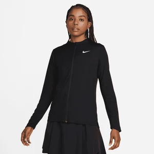 Damska bluza z zamkiem na całej długości Nike Dri-FIT UV Advantage - Czerń