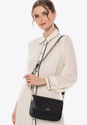 Damska crossbody ze skóry naturalnej czarna Wittchen