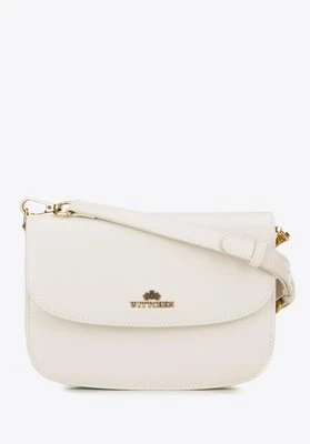 Damska crossbody ze skóry naturalnej kremowa Wittchen