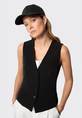 Damska czapka z daszkiem bawełniana czarna Wittchen