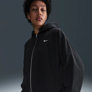 Damska dwustronna kurtka o kroju oversize Nike Sportswear Essential - Czerń