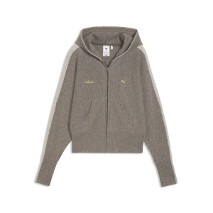 Damska dzianinowa kurtka PUMA x MADHAPPY T7, Akcesoria, Szary