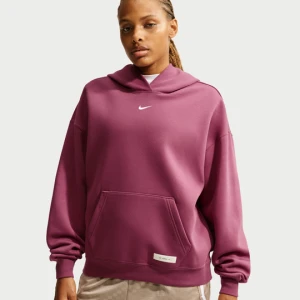 Damska funkcjonalna bluza z kapturem do koszykówki Therma-FIT Nike - Czerwony
