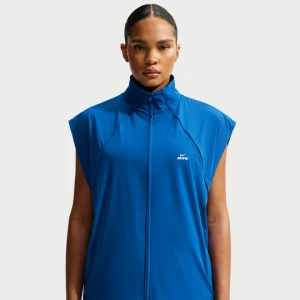 Damska kamizelka o kroju oversize NikeSKIMS Stretch Nylon - Niebieski