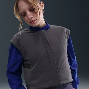 Damska kamizelka z syntetycznym wypełnieniem Therma-FIT Nike 24.7 PerfectStretch - Szary