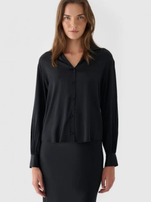 Damska koszula Outhorn OTHWAW24TSHIF086 - czarna