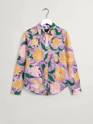 Damska Koszula z Nadrukiem W Dalie Regular Fit GANT