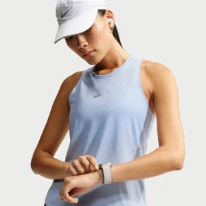 Damska koszulka bez rękawów do biegania Nike Swift Aero-FIT - Niebieski
