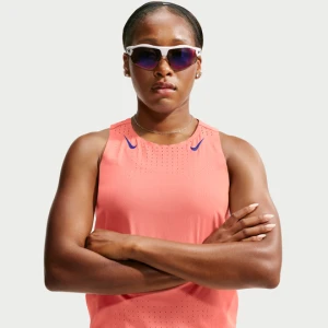Damska koszulka bez rękawów do biegania Dri-FIT ADV Nike AeroSwift - Różowy