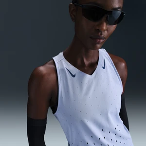 Damska koszulka bez rękawów do biegania Dri-FIT ADV Nike AeroSwift - Szary
