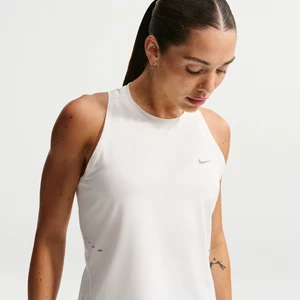 Zdjęcie produktu Damska koszulka bez rękawów do biegania Dri-FIT Nike Swift - Biel