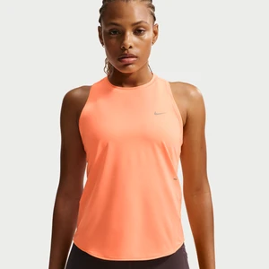 Damska koszulka bez rękawów do biegania Dri-FIT Nike Swift - Pomarańczowy