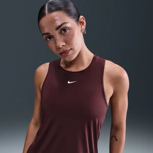 Damska koszulka bez rękawów Dri-FIT Nike One Classic - Czerwony