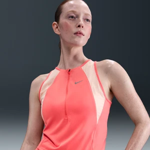 Damska koszulka bez rękawów Dri-FIT Nike - Pomarańczowy
