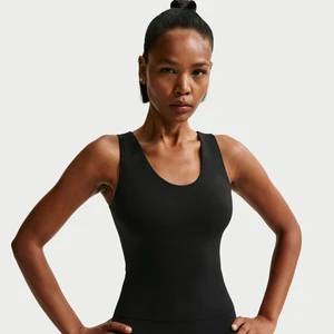 Damska koszulka bez rękawów Dri-FIT Nike Zenvy - Czerń