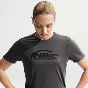 Damska koszulka do biegania Dri-FIT Nike Swift - Brązowy