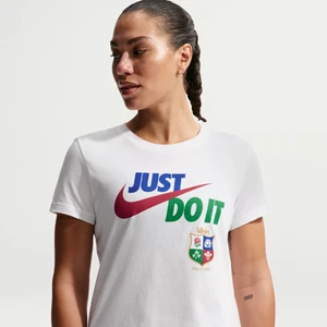 Damska koszulka Just Do It British & Irish Lions - Biel Nike