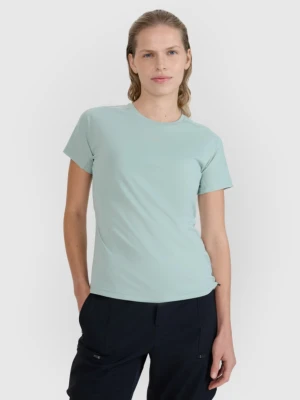 Damska koszulka kolarska 4F 4FWSS25TFTSF1433 - zielona