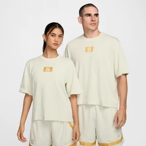 Damska koszulka o pudełkowym kroju do koszykówki Sabrina - Zieleń Nike