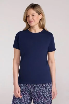 Damska koszulka o luźnym kroju - Navy Mountain Warehouse