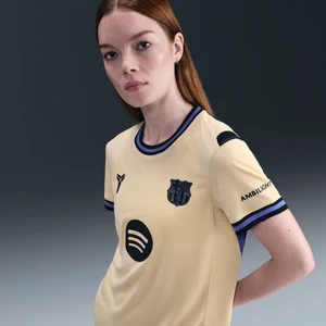 Damska koszulka piłkarska Kobe Dri-FIT FC Barcelona Stadium 2025/26 (wersja wyjazdowa) – replika - Brązowy Nike