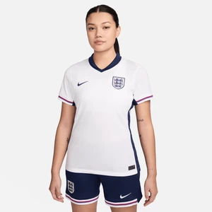 Damska koszulka piłkarska Nike Dri-FIT Polska (drużyna męska) Stadium 2024/25 (wersja domowa) – replika - Biel