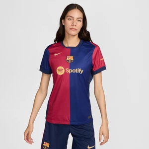 Damska koszulka piłkarska Nike Dri-FIT FC Barcelona Stadium 2024/25 (wersja domowa) – replika - Niebieski