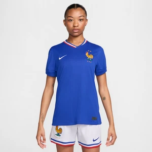 Damska koszulka piłkarska Nike Dri-FIT FFF (drużyna męska) Stadium 2024/25 (wersja domowa) – replika - Niebieski