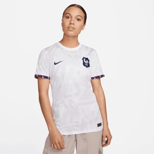 Damska koszulka piłkarska Nike Dri-FIT FFF Stadium 2023 (wersja wyjazdowa) - Biel