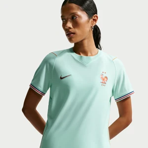 Zdjęcie produktu Damska koszulka piłkarska Nike Dri-FIT reprezentacja Francji Stadium 2026 (wersja wyjazdowa) - Zieleń