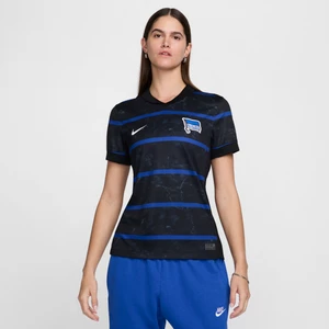 Damska koszulka piłkarska Nike Dri-FIT Hertha BSC Stadium 2024/25 (wersja wyjazdowa) (replika) - Czerń