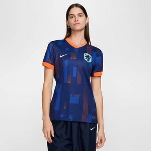 Damska koszulka piłkarska Nike Dri-FIT Holandia (drużyna męska) Stadium 2024/25 (wersja wyjazdowa) – replika - Niebieski