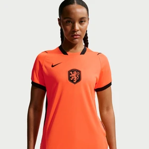 Damska koszulka piłkarska Nike Dri-FIT Holandia Stadium 2026 (wersja domowa) – replika - Pomarańczowy