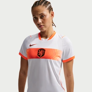 Damska koszulka piłkarska Nike Dri-FIT reprezentacja Holandii Stadium 2026 (wersja wyjazdowa) - Biel