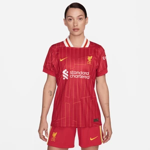 Damska koszulka piłkarska Nike Dri-FIT Liverpool F.C. Stadium 2024 (wersja domowa) – replika - Czerwony