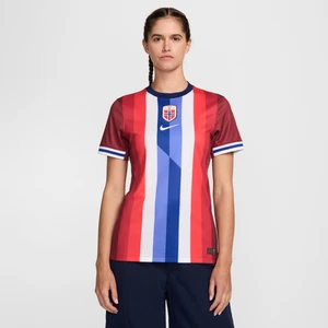 Damska koszulka piłkarska Nike Dri-FIT Norwegia Stadium 2024 (wersja domowa) – replika - Czerwony