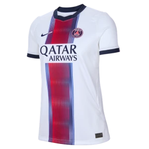 Damska koszulka piłkarska Nike Dri-FIT Paris Saint-Germain Stadium 2026 / 27 (wersja wyjazdowa) – replika - Biel