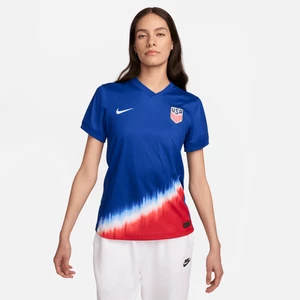 Damska koszulka piłkarska Nike Dri-FIT USMNT Stadium 2024 (wersja wyjazdowa) – replika - Niebieski