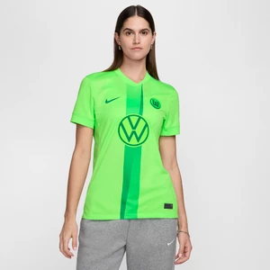 Damska koszulka piłkarska Nike Dri-FIT VfL Wolfsburg Stadium 2024/25 (wersja domowa) (replika) - Zieleń