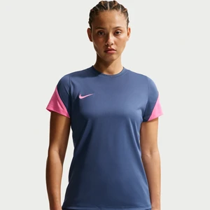 Zdjęcie produktu Damska koszulka piłkarska z krótkim rękawem Nike Dri-FIT Strike - Niebieski