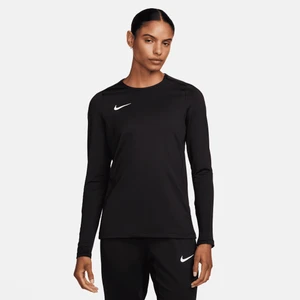 Damska koszulka piłkarska z półokrągłym dekoltem Dri-FIT Nike Strike - Czerń