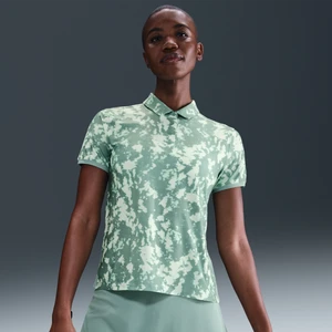 Damska koszulka polo do golfa z krótkim rękawem i nadrukiem Dri-FIT Nike Victory - Zieleń