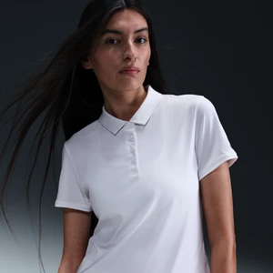 Damska koszulka polo z krótkim rękawem do golfa Dri-FIT Nike Victory - Biel