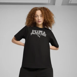 Zdjęcie produktu Damska koszulka PUMA CLASS o luźnym kroju, Odzież, Czarny,